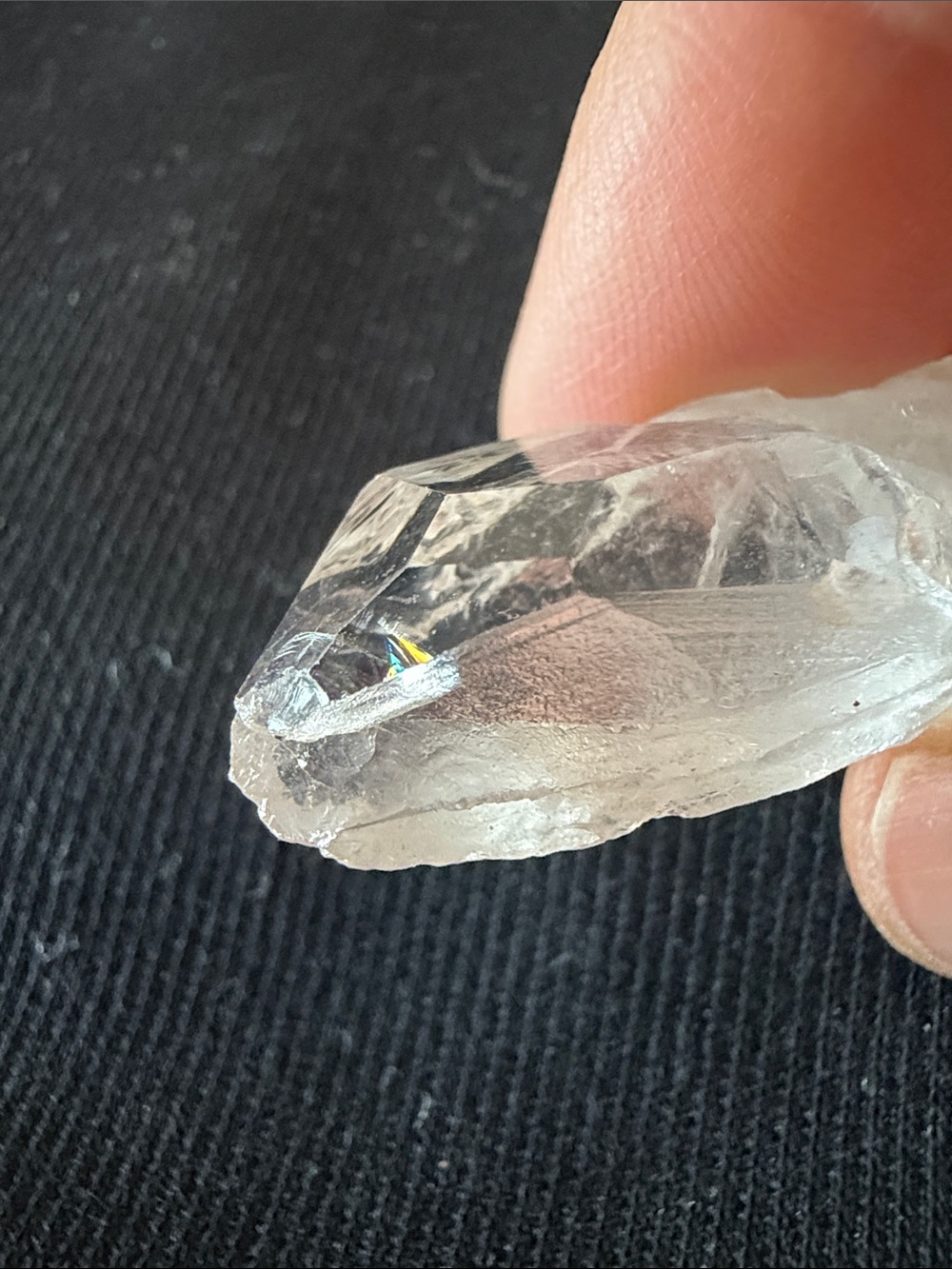 Natural clear quartz crystal healing stone Herkimer diamond (?) - Picture 3 of 10